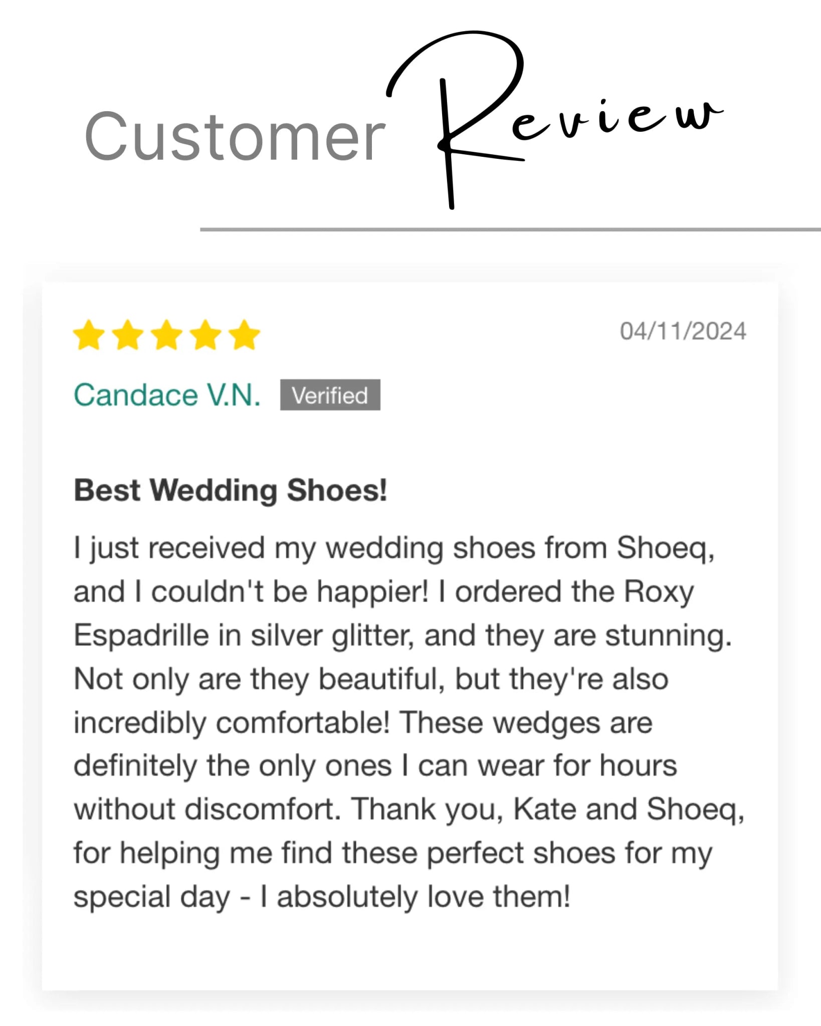 Roxy Espadrille Wedge in Silver Glitter (Vegan) - Shoeq