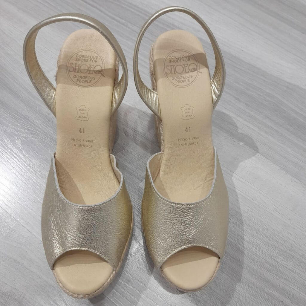 Roxy Wedge ('23 Edit) in Champagne OUTLET - Shoeq