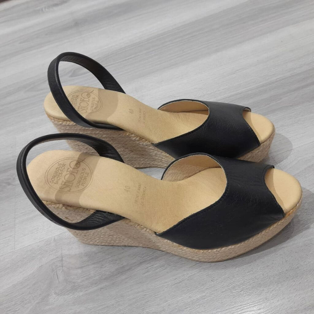 Roxy Wedge ('23 Edit) in Charcoal OUTLET - Size 40 - Shoeq