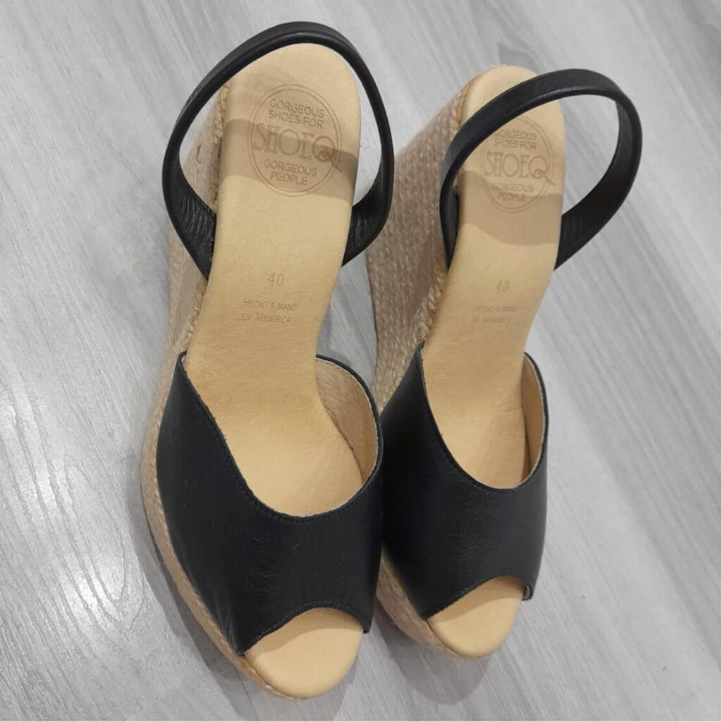 Roxy Wedge ('23 Edit) in Charcoal OUTLET - Size 40 - Shoeq
