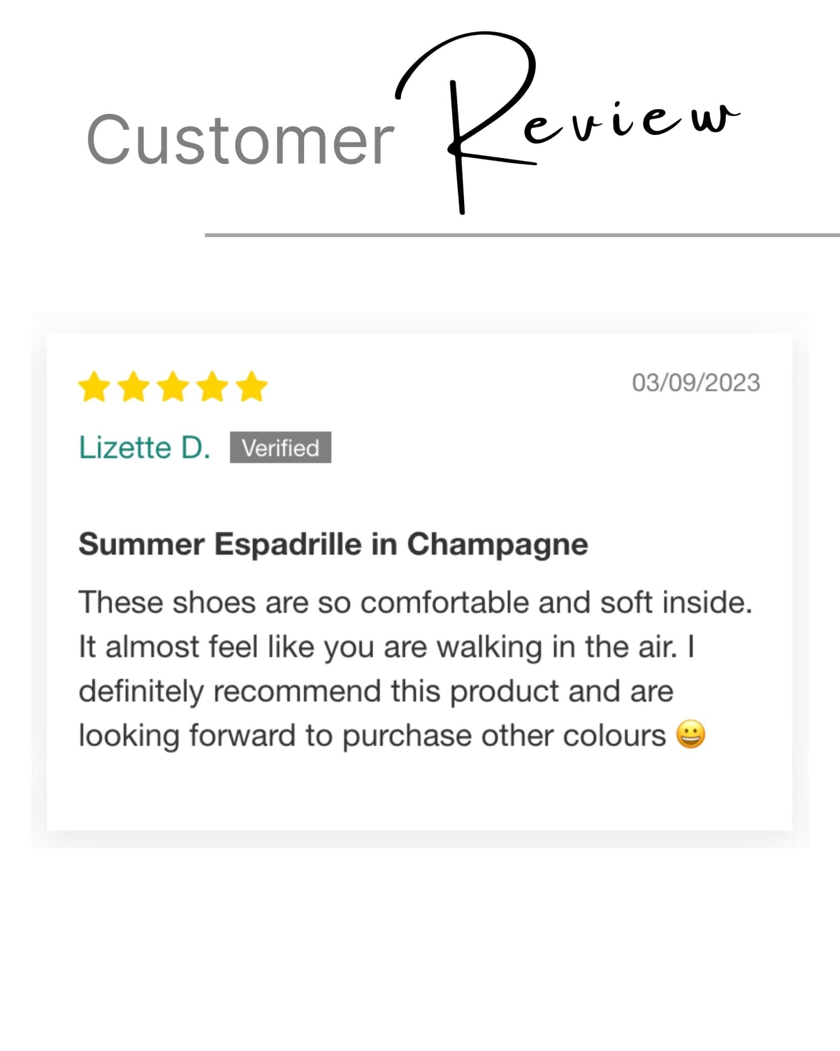 Summer Espadrille in Champagne - Shoeq