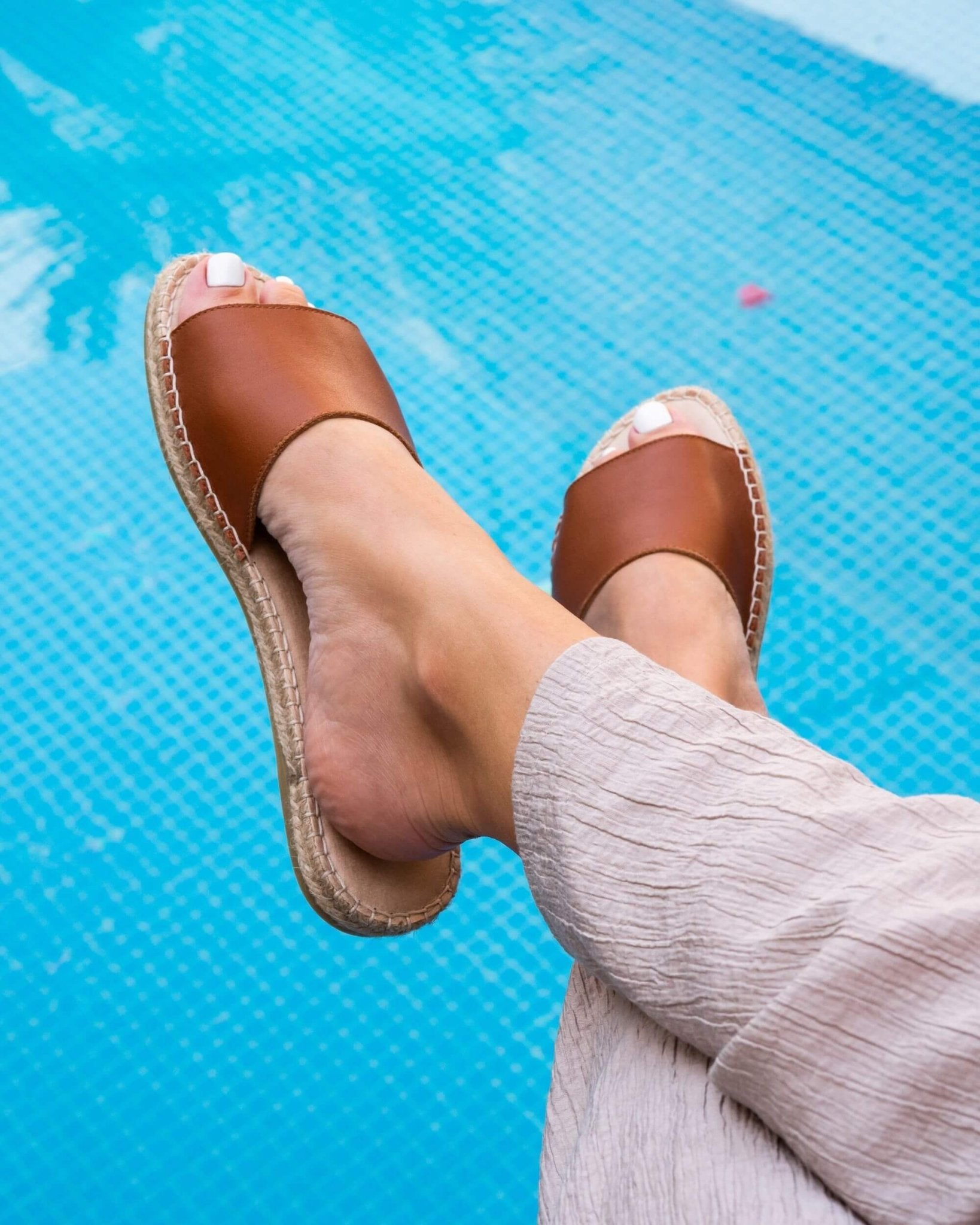 Summer Espadrille in Tan - Shoeq