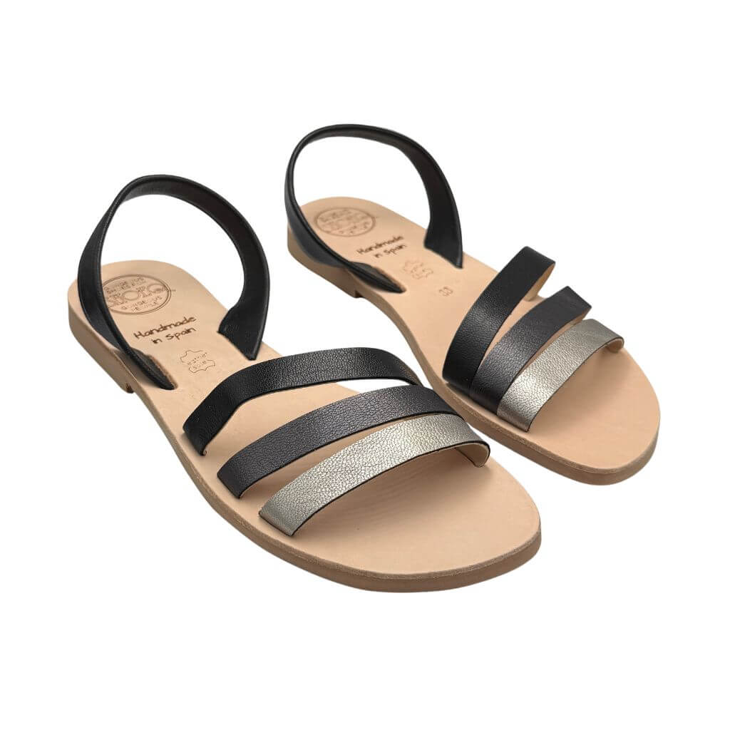 Sunkissed Avarca in Charcoal - Shoeq