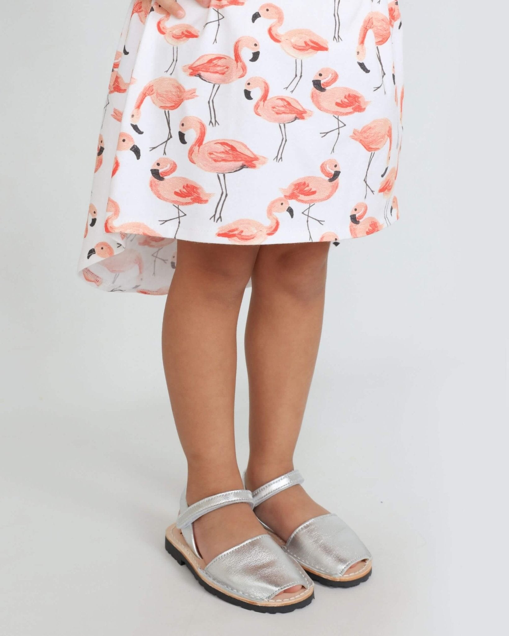 Toddler Avarca in Metallic Silver - Shoeq