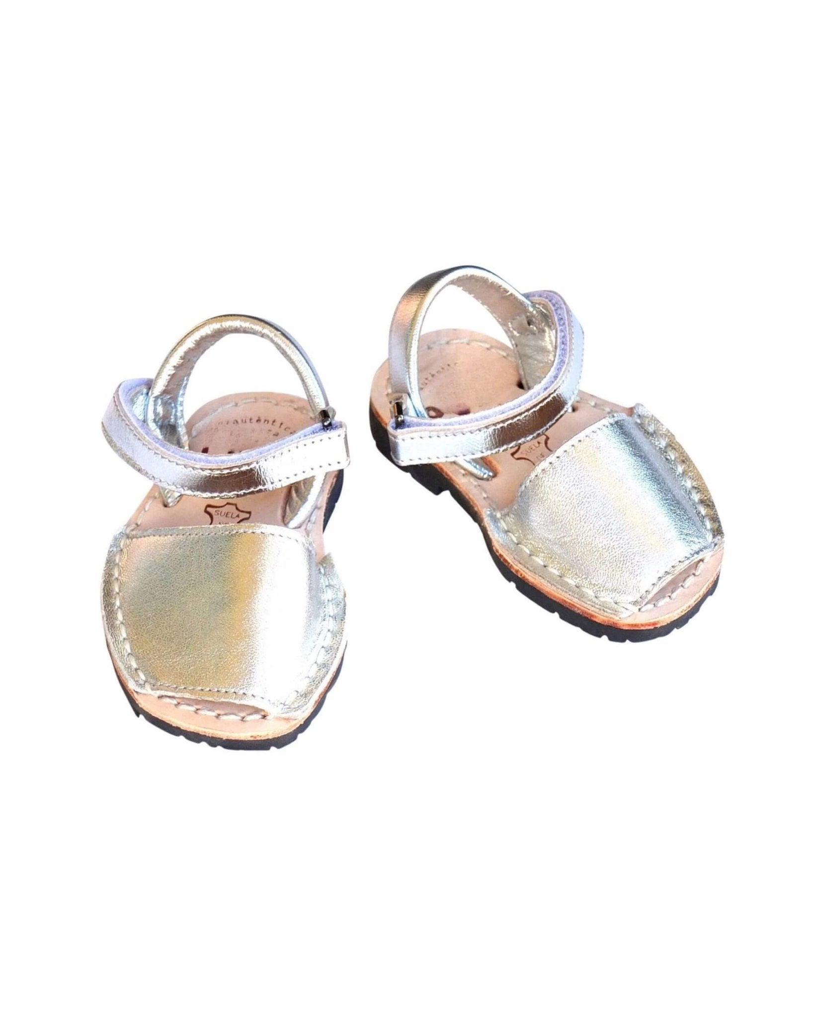 Toddler Avarca in Metallic Silver - Shoeq