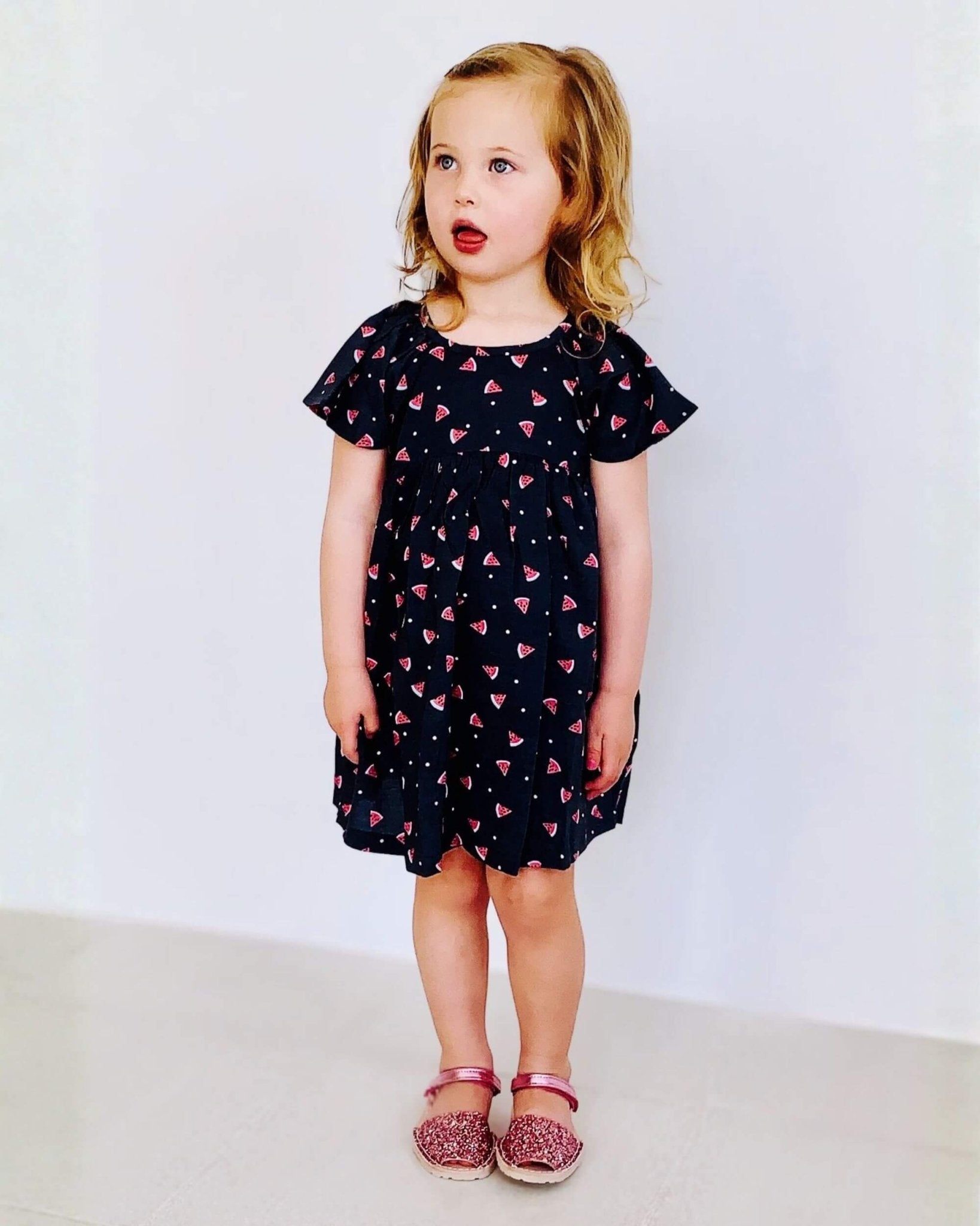 Sparkly shoes for girls pink glitter leather Dubai
