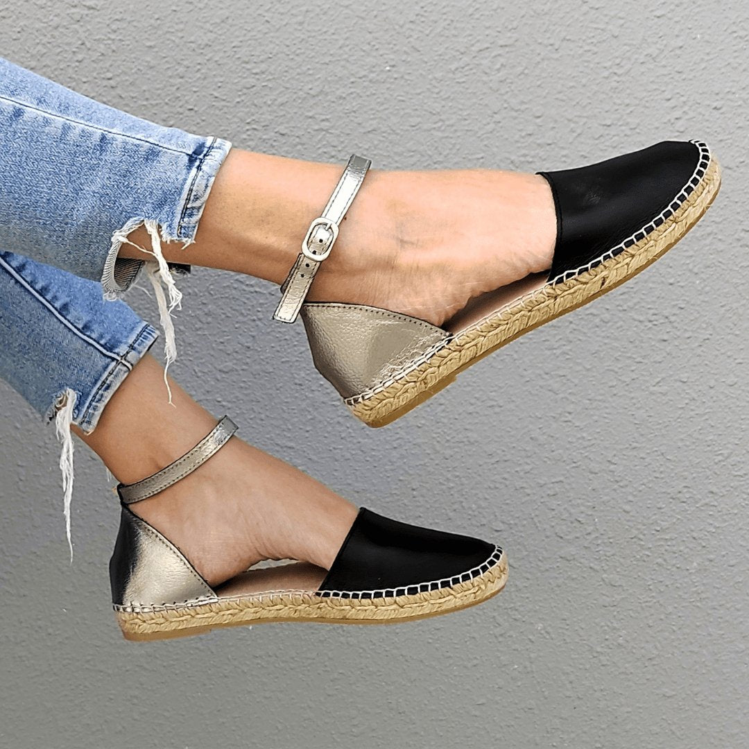 City Espadrille in Midnight Pewter Shoeq