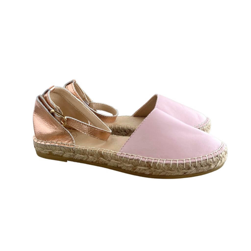 City Espadrille in Rose Blush - Shoeq