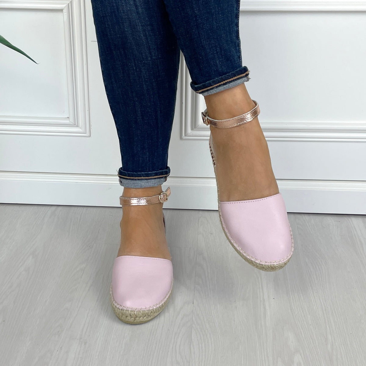 City Espadrille in Rose Blush - Shoeq