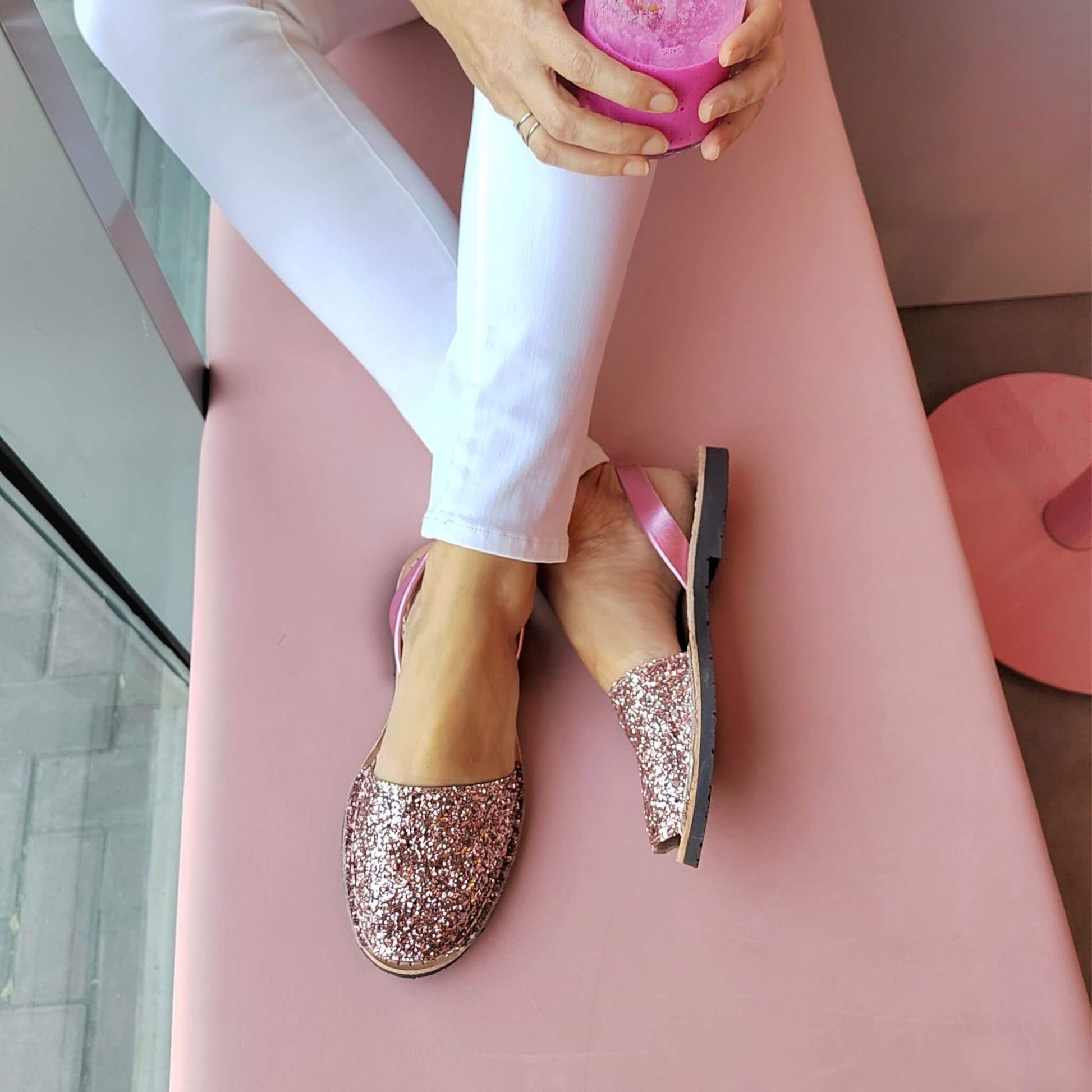 Classic Avarca in Candy Glitter - Shoeq
