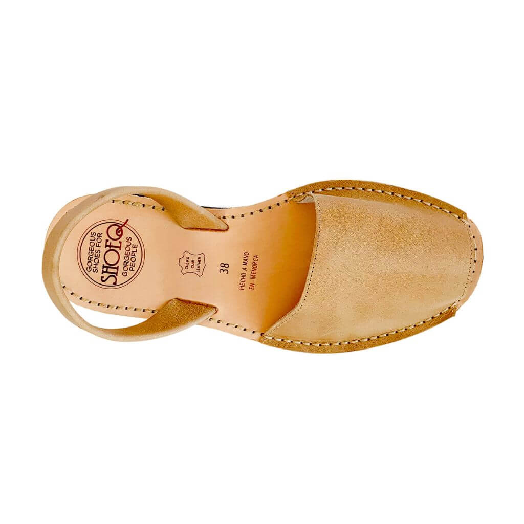 Classic Avarca in Caramel Leather - Shoeq