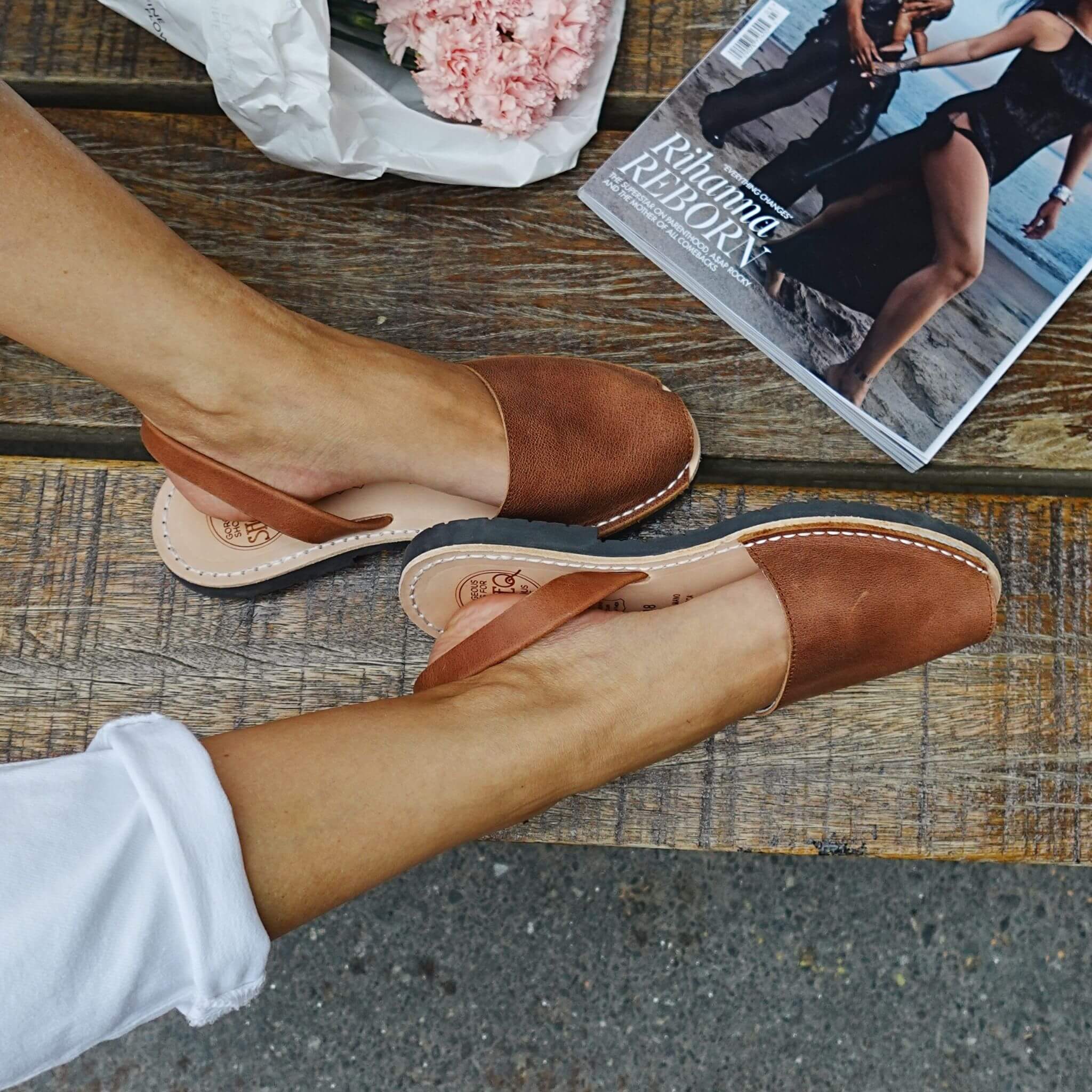 Classic Avarca in Chocolate - Shoeq