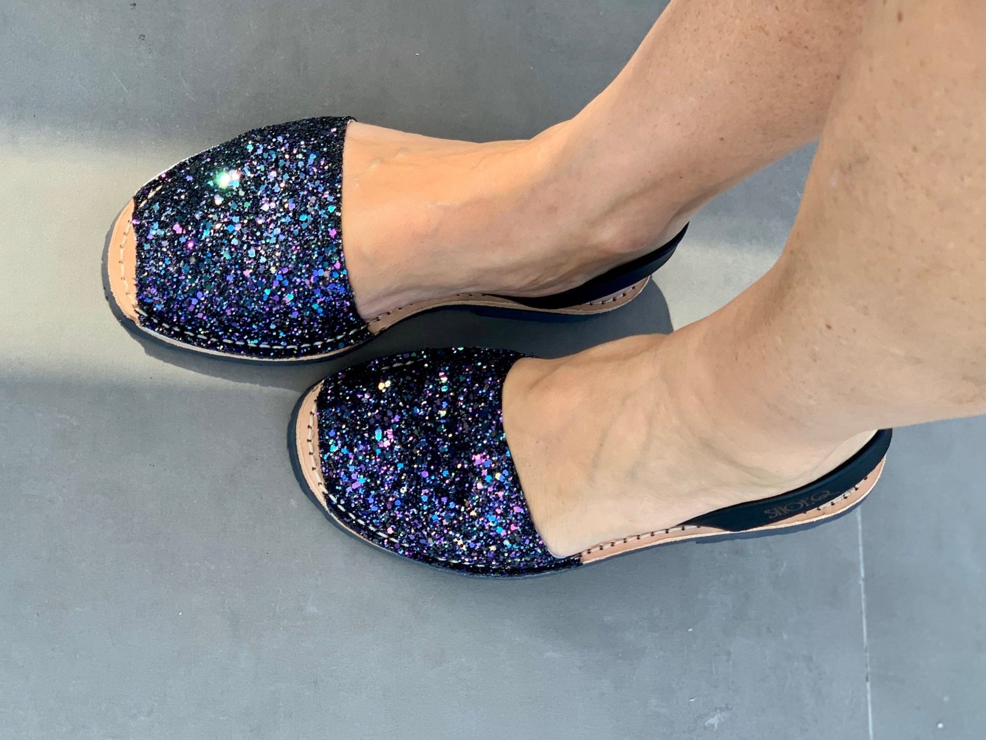Classic Avarca in Galaxy Glitter - Shoeq