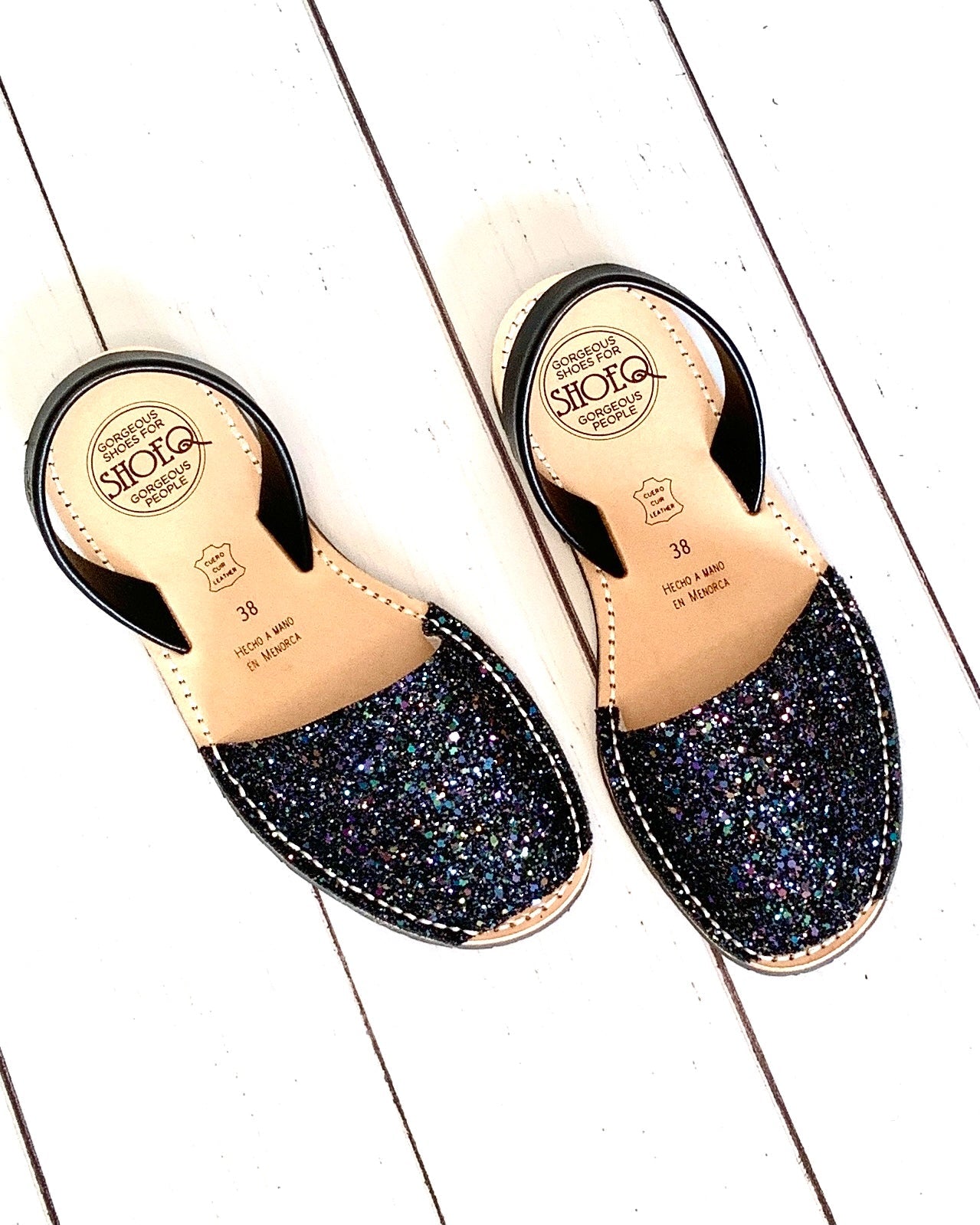 Classic Avarca in Galaxy Glitter - Shoeq