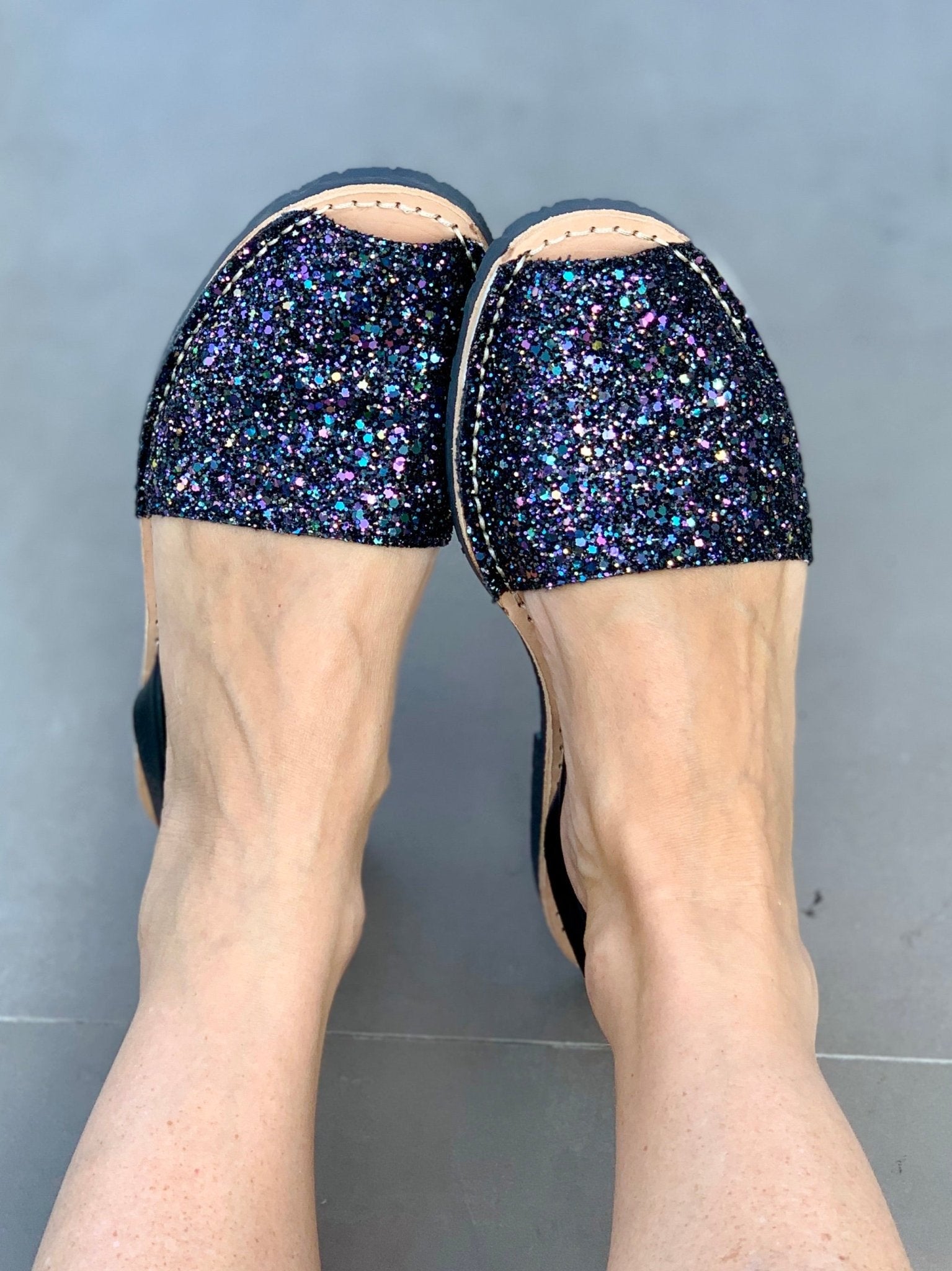 Classic Avarca in Galaxy Glitter - Shoeq