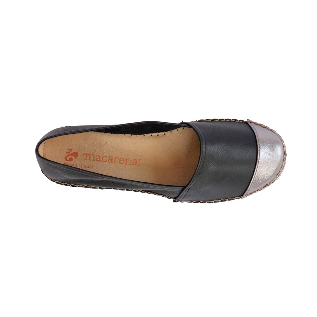 Classic Espadrille in Midnight Pewter - Shoeq