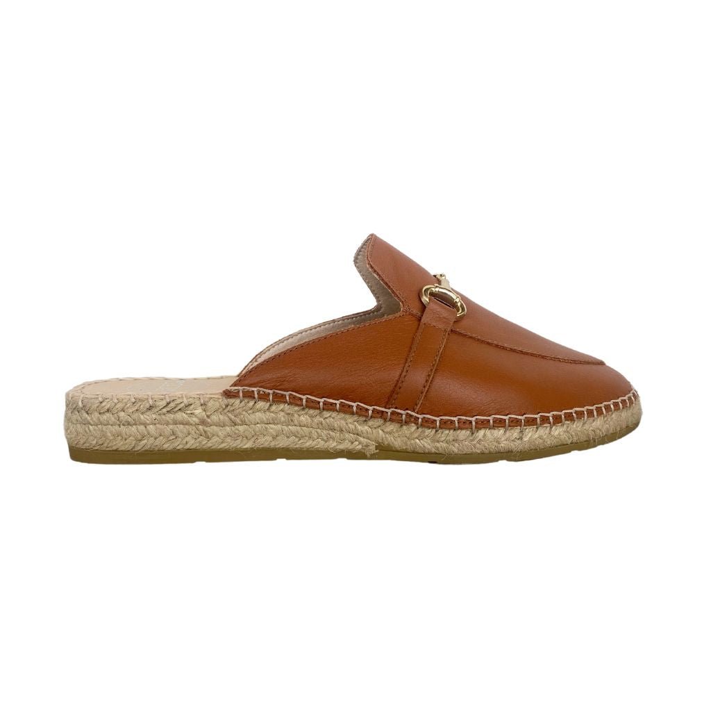 Espadrille Mule in Tan - Shoeq