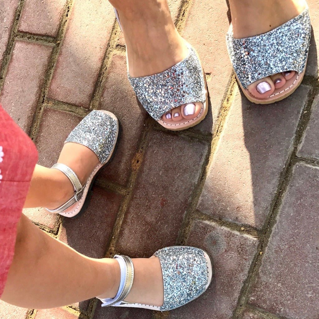 Pons Toddler Silver Glitter - Shoeq