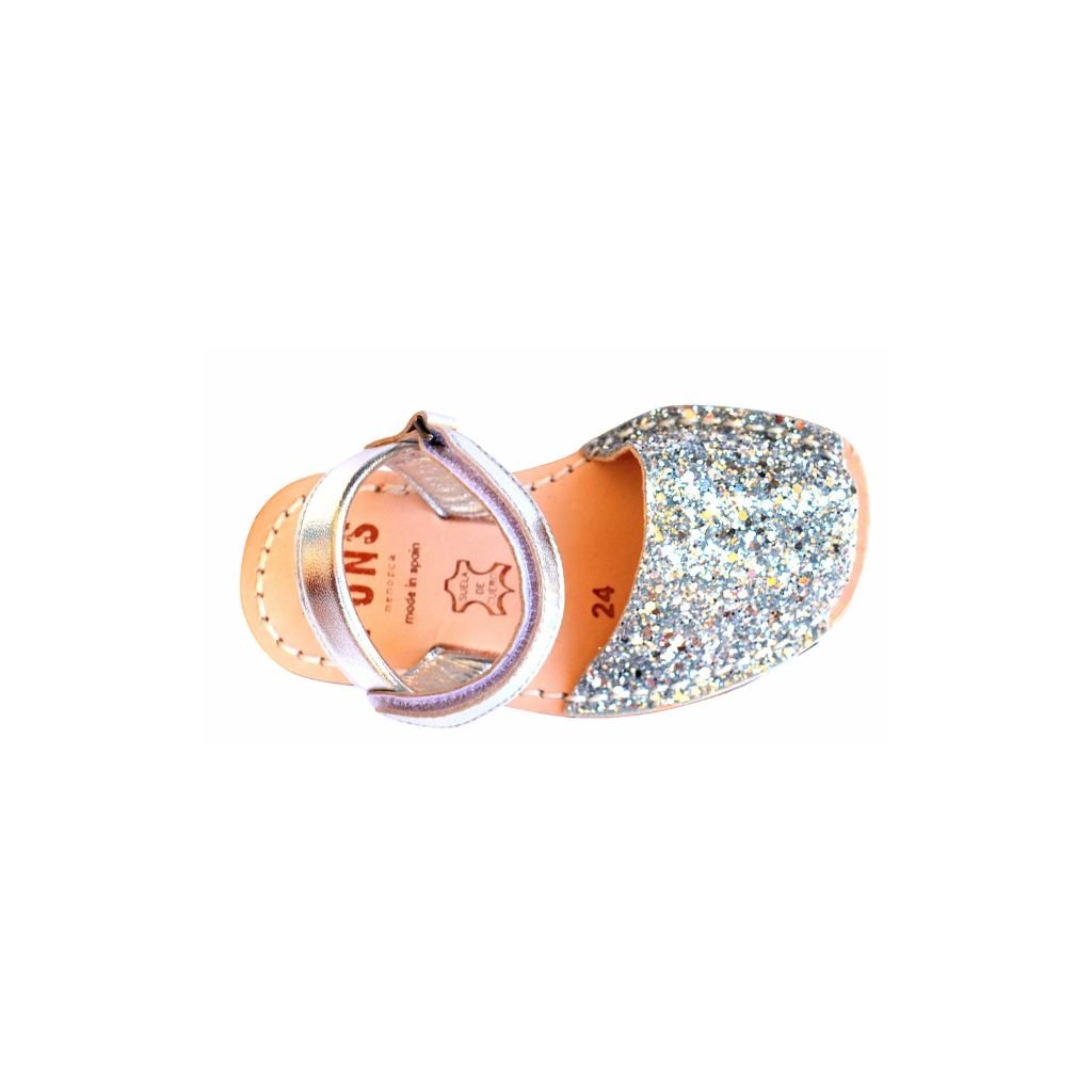 Pons Toddler Silver Glitter - Shoeq