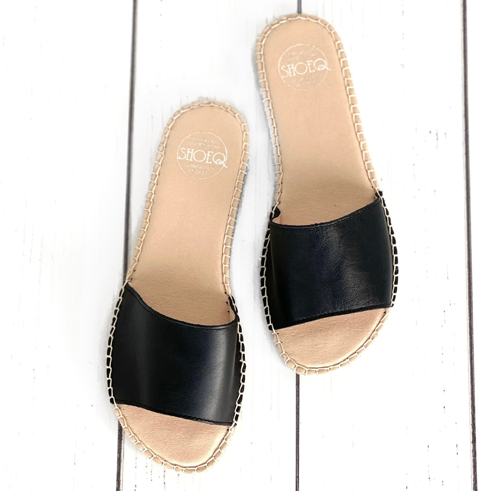 Summer Espadrille in Midnight - Shoeq