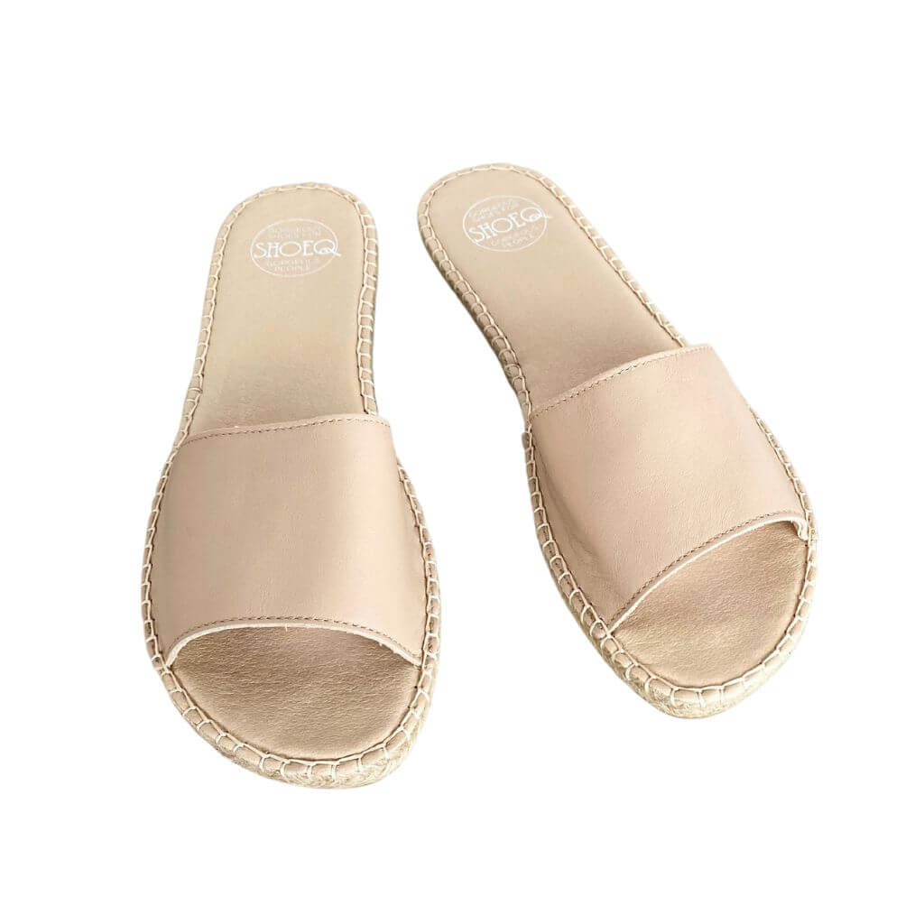 Neutral espadrilles on sale