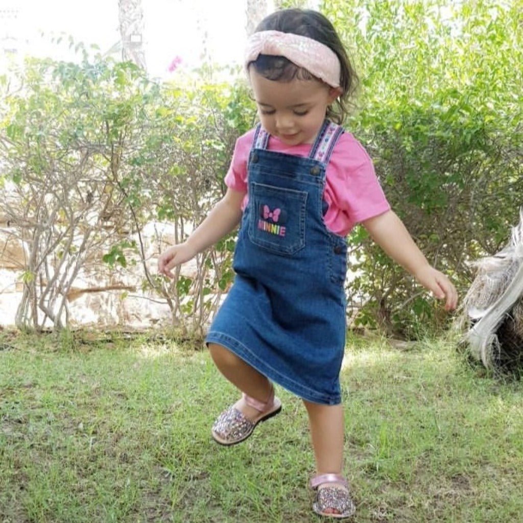 Toddler Avarca in Rainbow Pink Glitter - Shoeq